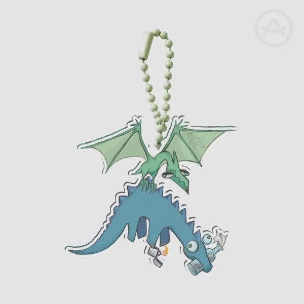 REAL Dragon - Acrylic Keychains