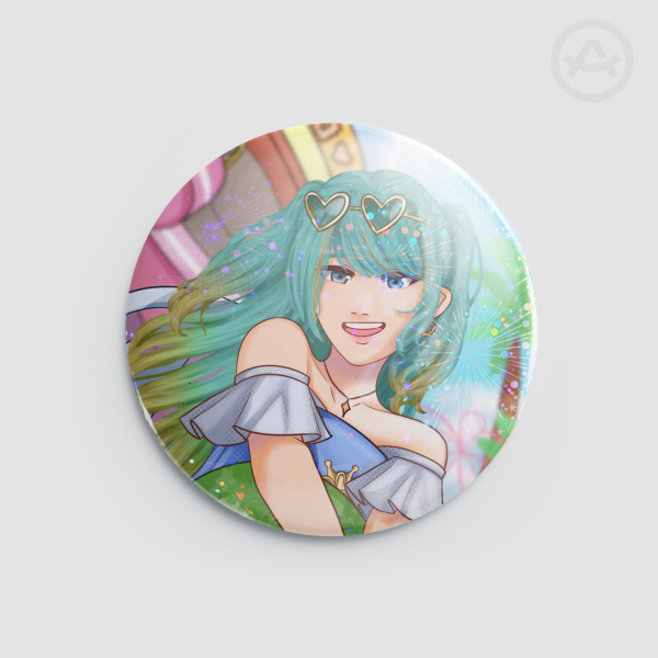 Hatsune Miku Button - Vocaloid / PJSK