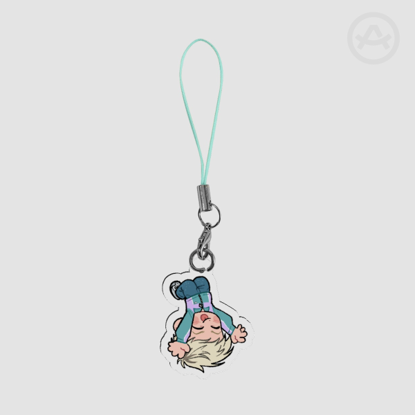 Phil Acrylic Phone Charm