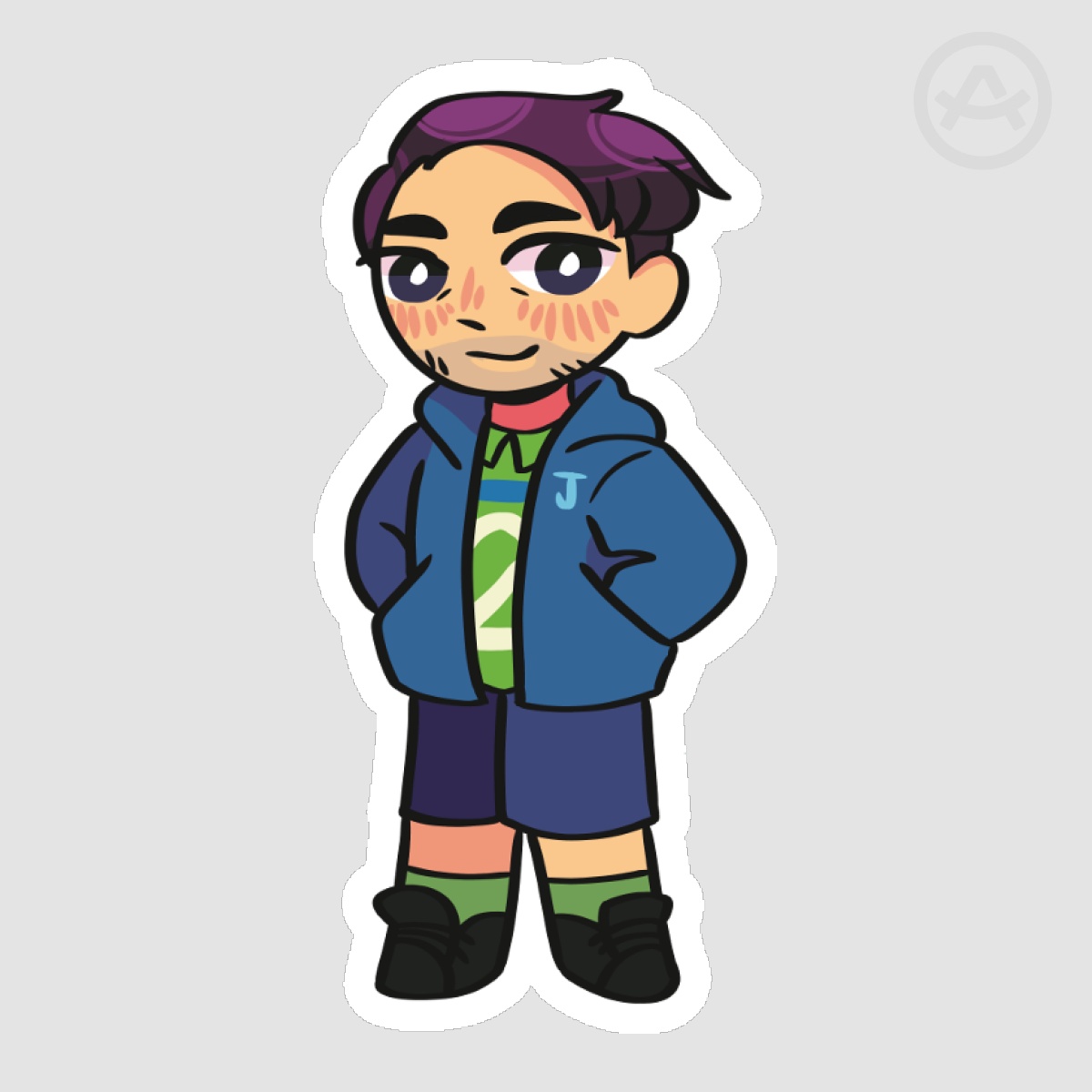 [STARDEW VALLEY] Shane Die Cut Sticker