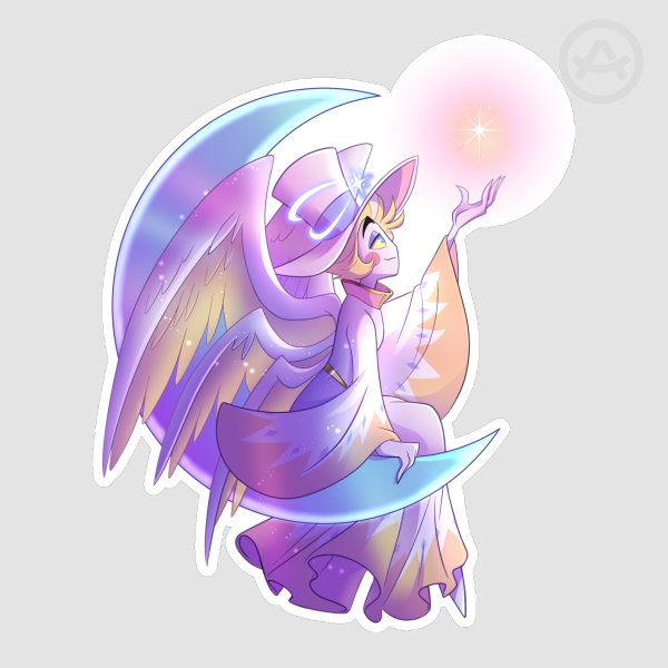 The Morningstar Lucifer Matte Die Cut Sticker (5”)