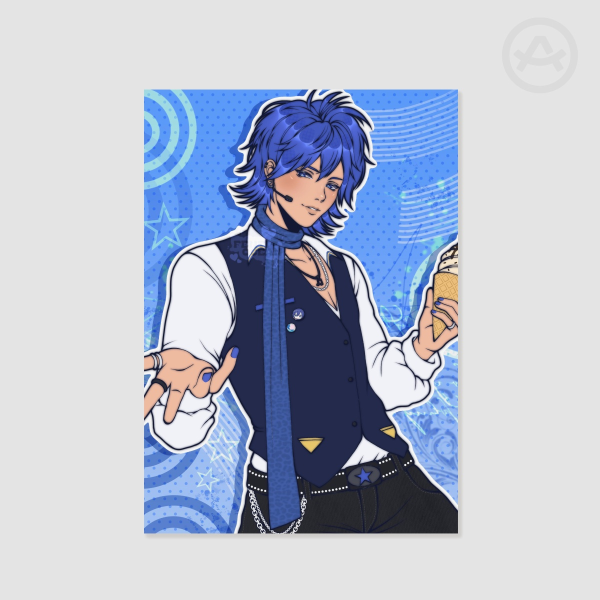 Gyaruo Mcbling Kaito | A5 Poster Print
