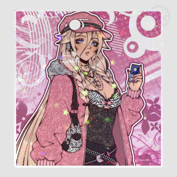 Gyaru Mcbling IA | Holo Sticker