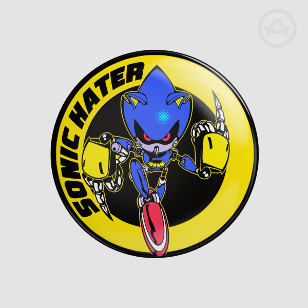 Metal Sonic Pin
