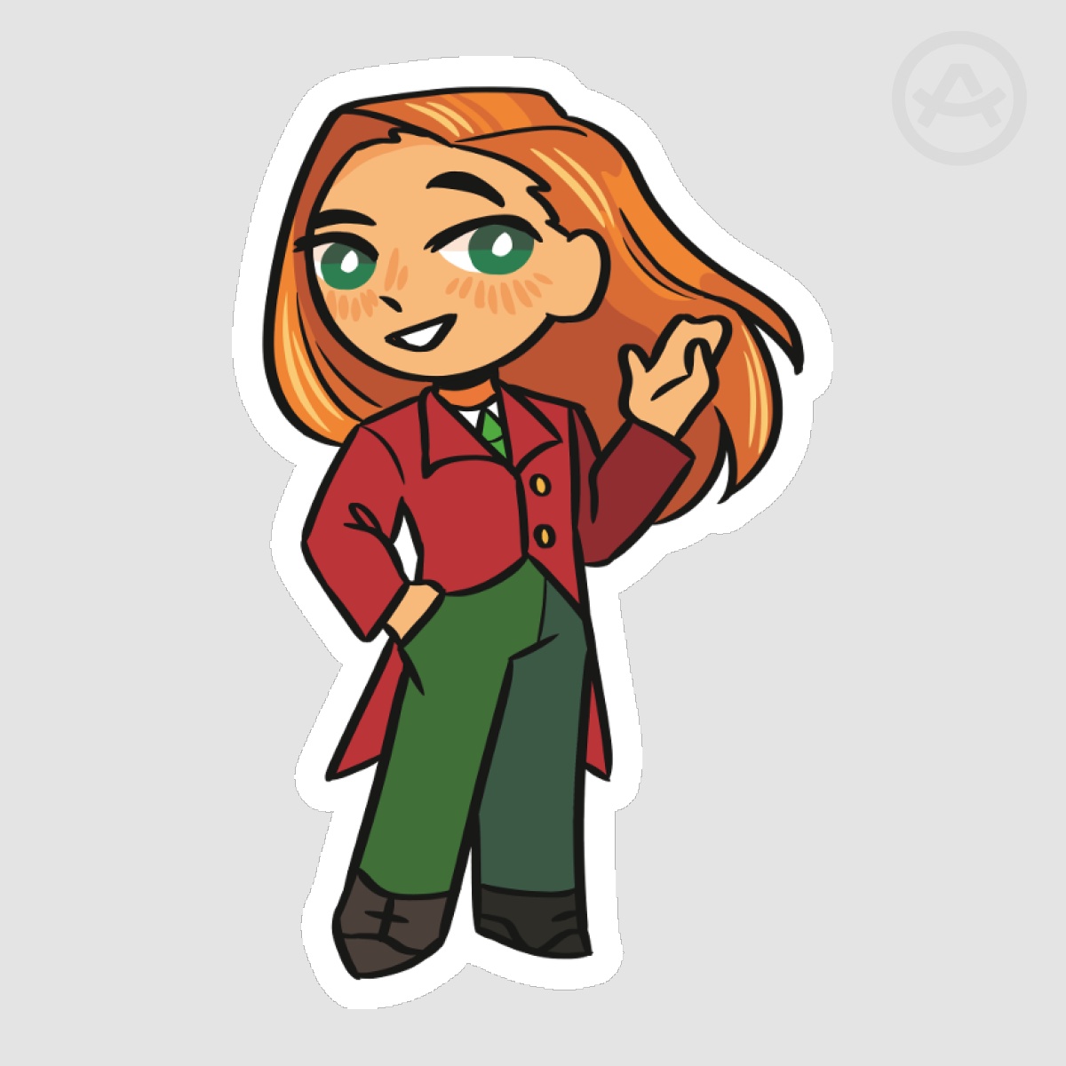 [STARDEW VALLEY] Elliot Die Cut Sticker