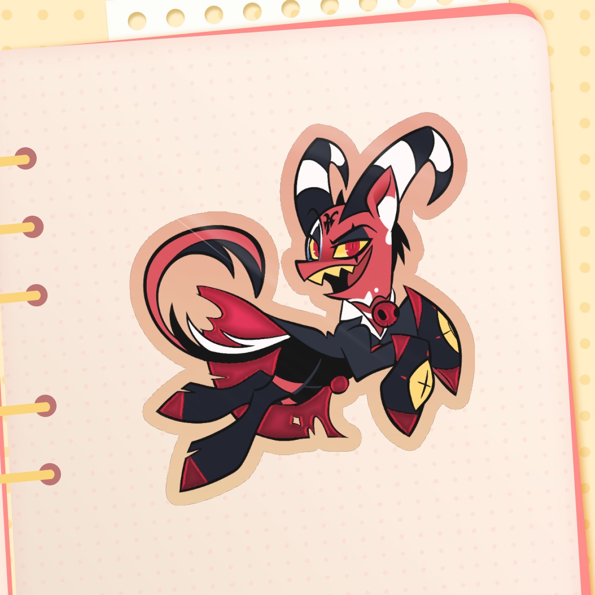 Blotzy Sticker