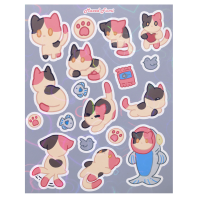 Fumi Cat Sticker Sheet
