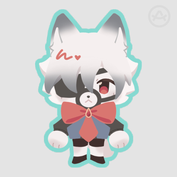 Lycaon Stickers