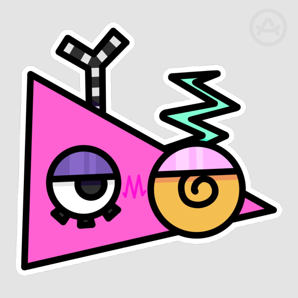 Zooble Matte Sticker
