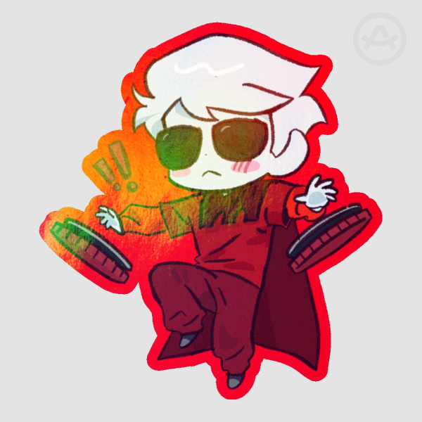 Dave Strider holographic sticker
