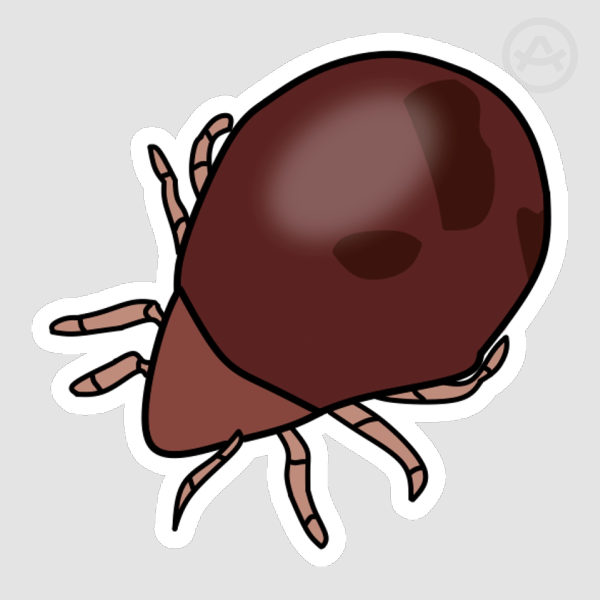 Oribatid Mite Sticker