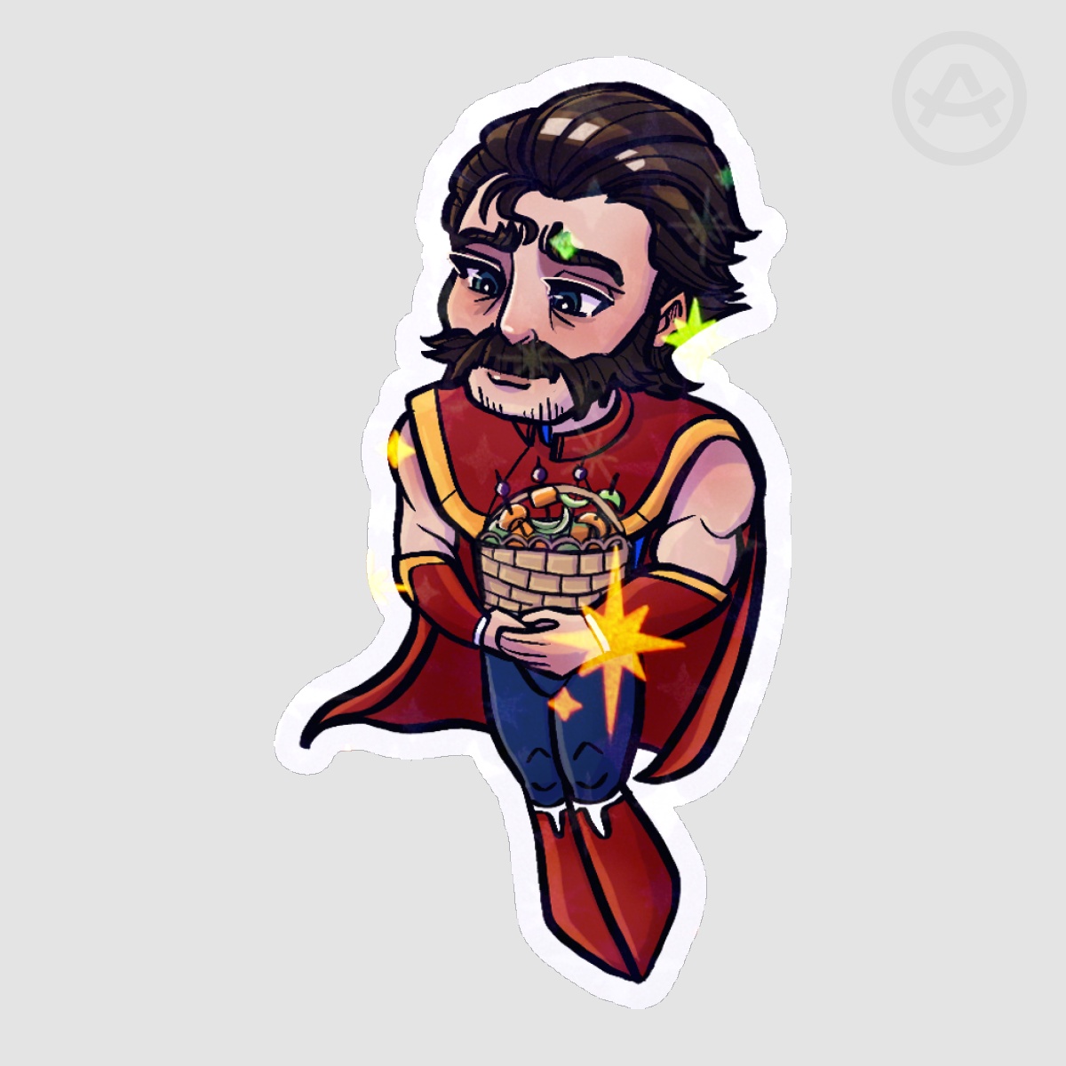 Phenomaman Holo Star Sticker