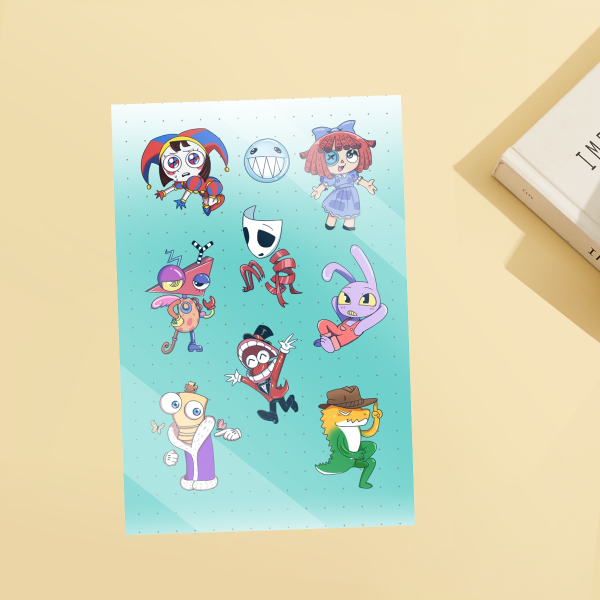 The Amazing Paper Stickers Sheet