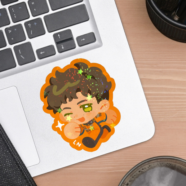Lando Norris Formula 1 Sticker
