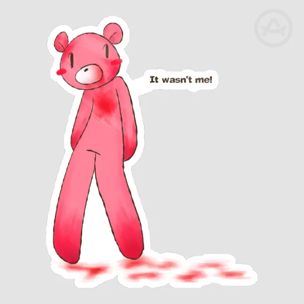 Gloomy Bear Sticker