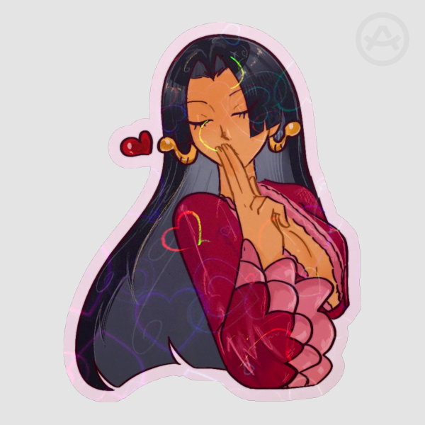 Boa Hancock Die Cut Stickers