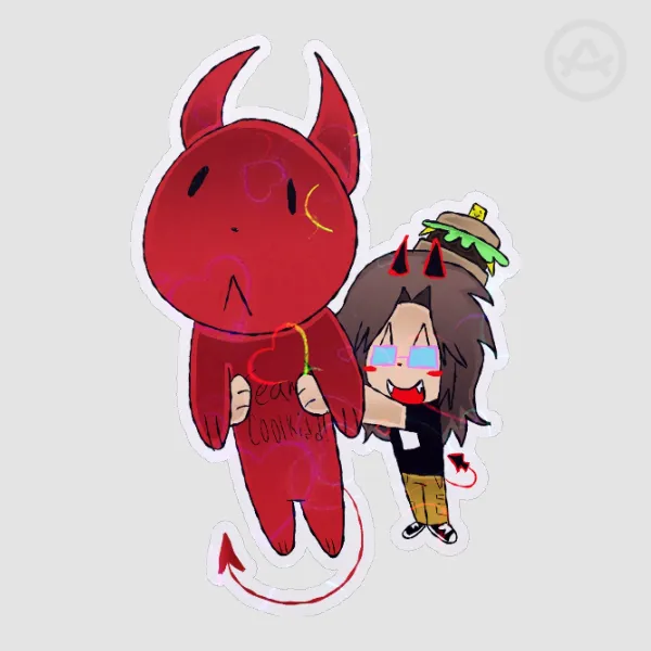 007n7 and C00lkidd Forsaken Roblox Sticker