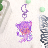 Rawr - Original - Acrylic Keychains