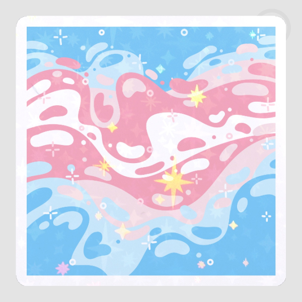 Secret Juice Subtle Pride Sticker