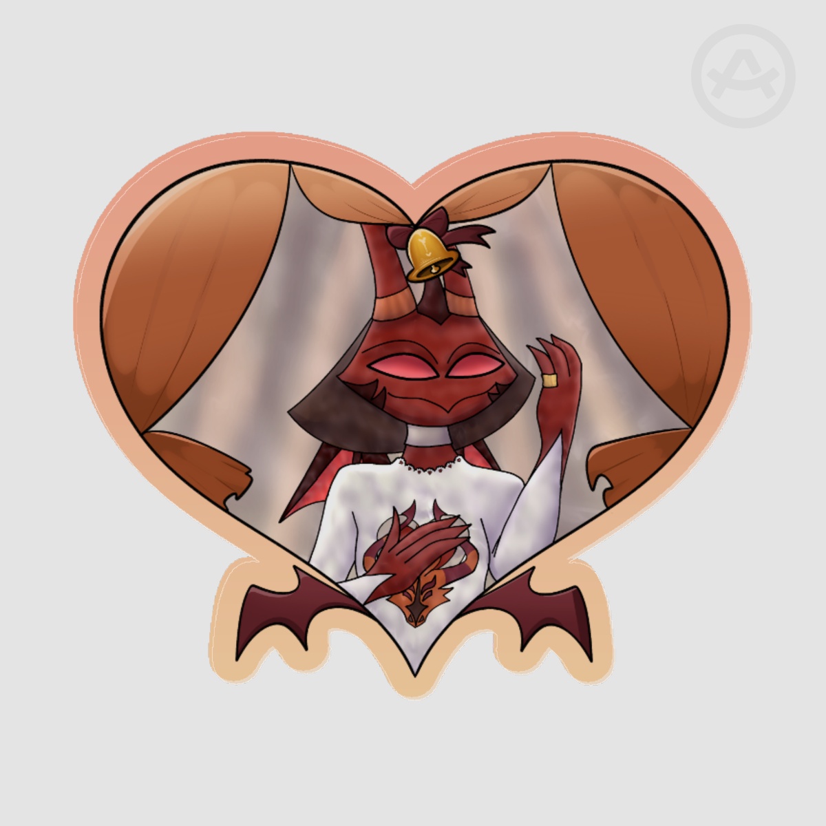 Yogirt Acrylic Pin Wedding Hellacollab
