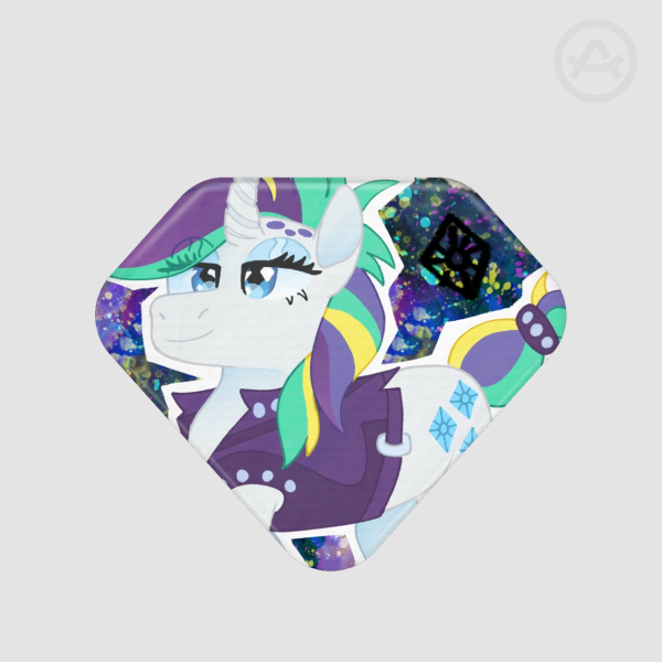 Punk Rarity / Punkity Badge (Diamond)