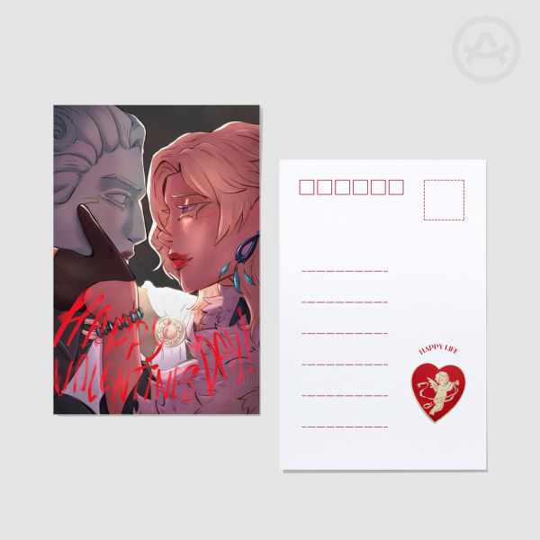 Ratio x Avanturine Valentine Postcard