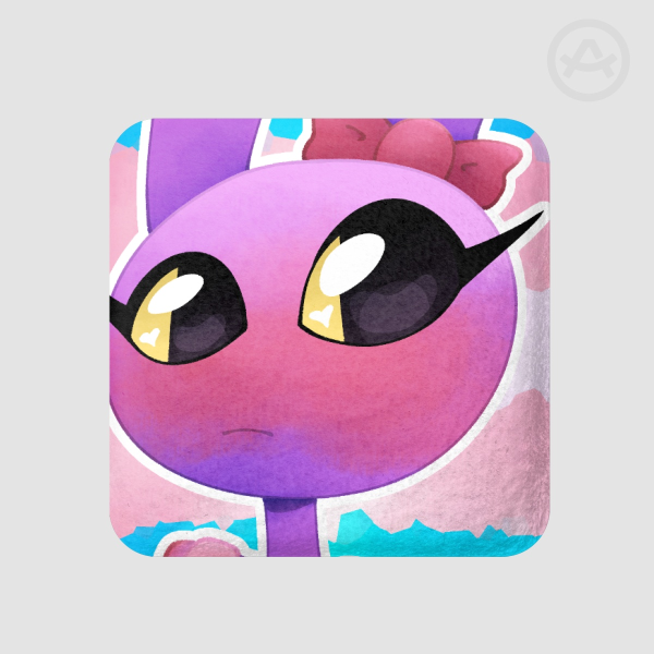 Lovely Trans Jax Pillow Badge
