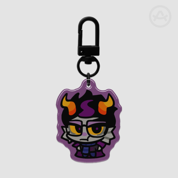 Eridan Ampora Homestuck Troll Keychain