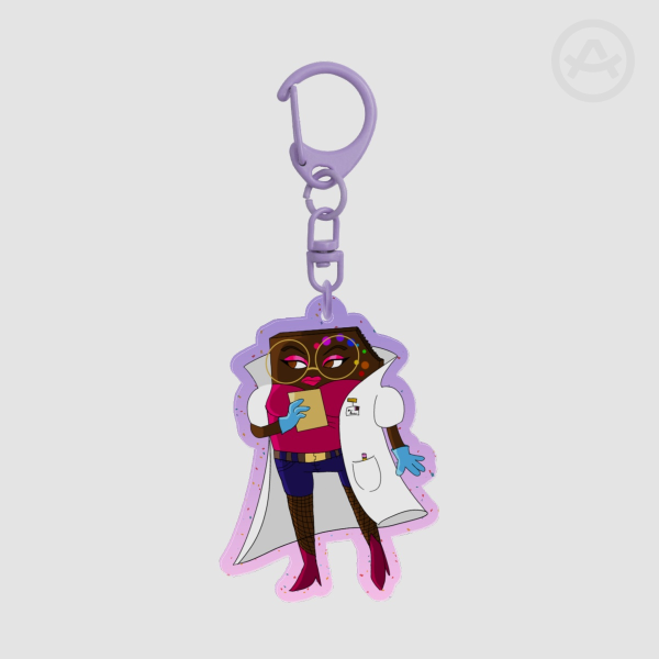 Cosma Brownie-Keychain-Sweet Justice