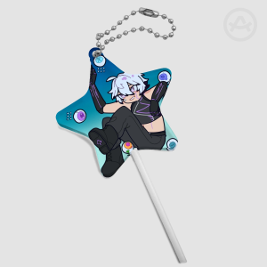 Wishmas Lollipop Keychain