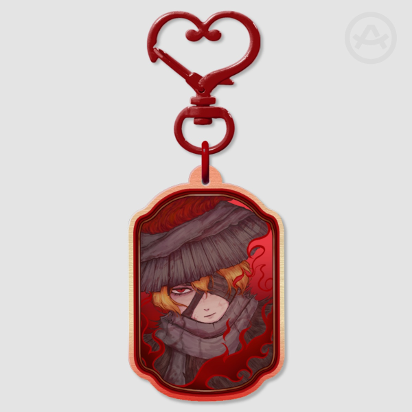 Heishou Sinclair Wooden Keychain