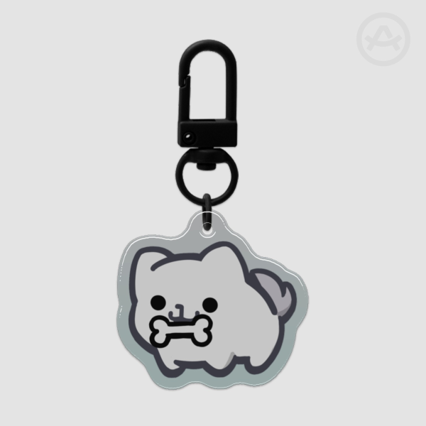 Annoying Dog Undertale / Deltarune Reversible Keychain