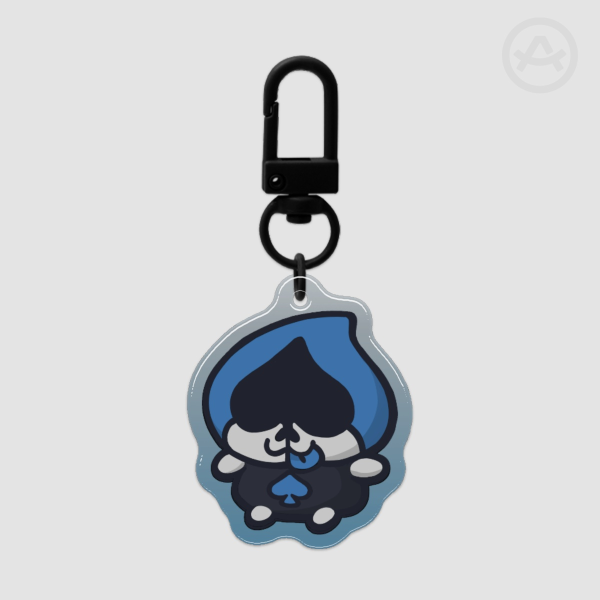 Lancer Deltarune Reversible Keychain