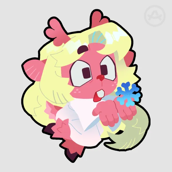 noelle holiday sticker (darkworld) [ DELTARUNE ]