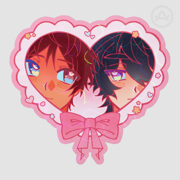 [ VLD ] Klance — Colored Edge Die Cut Stickers