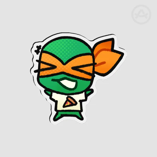 Rottmnt Mikey Fridge Magnets