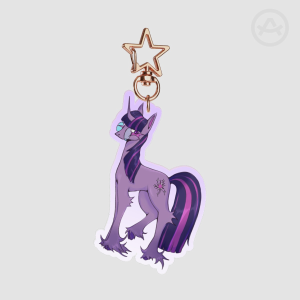 Twilight Sparkle Acrylic Keychain