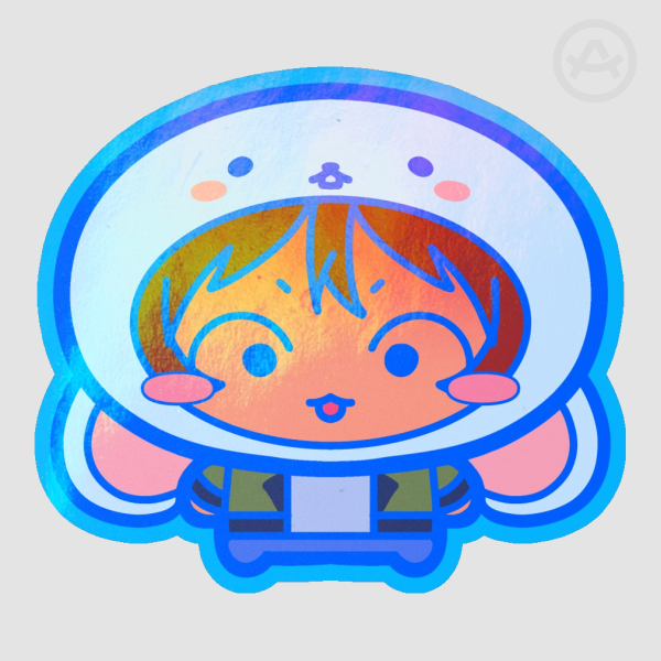 [ VLD ] Lance — Colored Edge Die Cut Stickers
