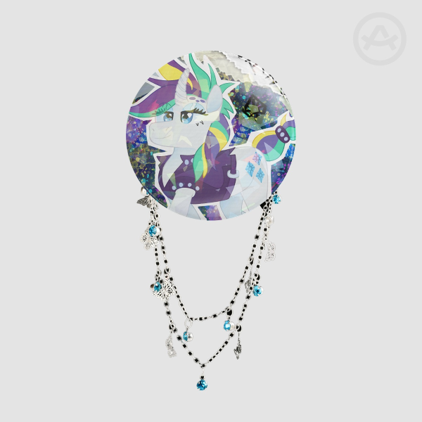 Punk Rarity / Punkity Badge (w/ Chains)