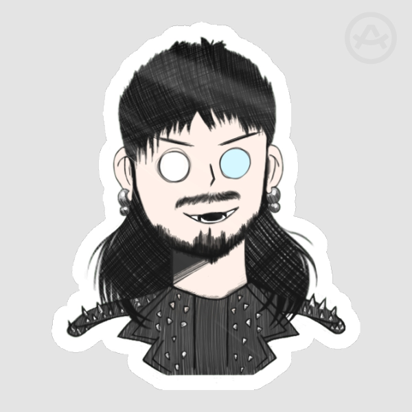 Käärijä Vitun Hyvää Joulua Sticker