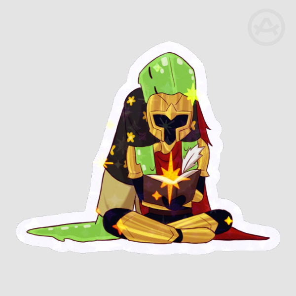 SlimeKnight Stickers