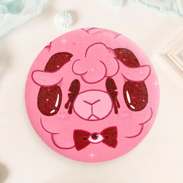 Kawaii Hemi Plush Badge