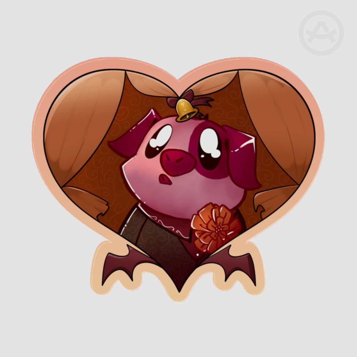 Fat Nuggets Acrylic Pin || Wedding Hell-a-Collab