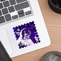Dark Carnival Janny Hot Stamping Stamp Sticker