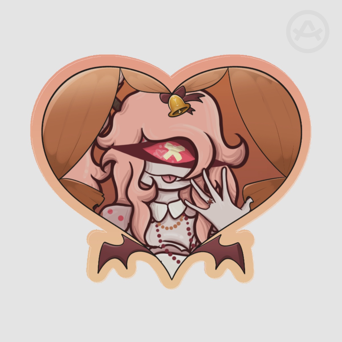 Cherri Bomb Badge || Wedding Hell-a-Collab