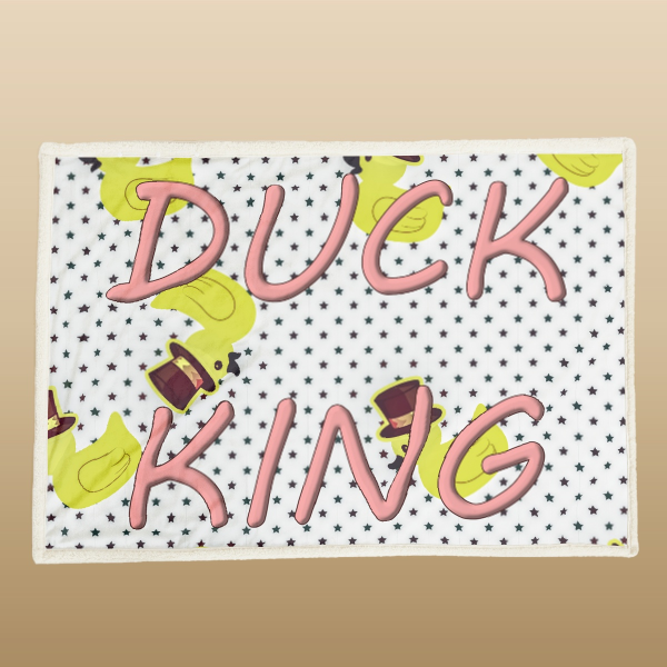 Duck King Throw