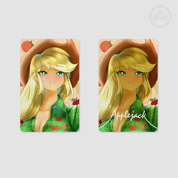 Applejack Pearl Paper Photocard