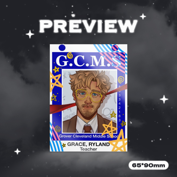 Ryland Grace Hot Stamping Foil Photocards