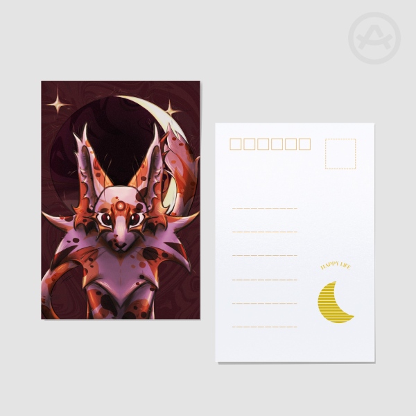 Sol Warrior Cats Postcard