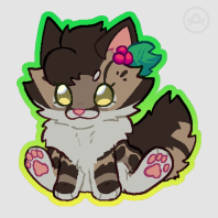 Brownleaf Chibi Sticker